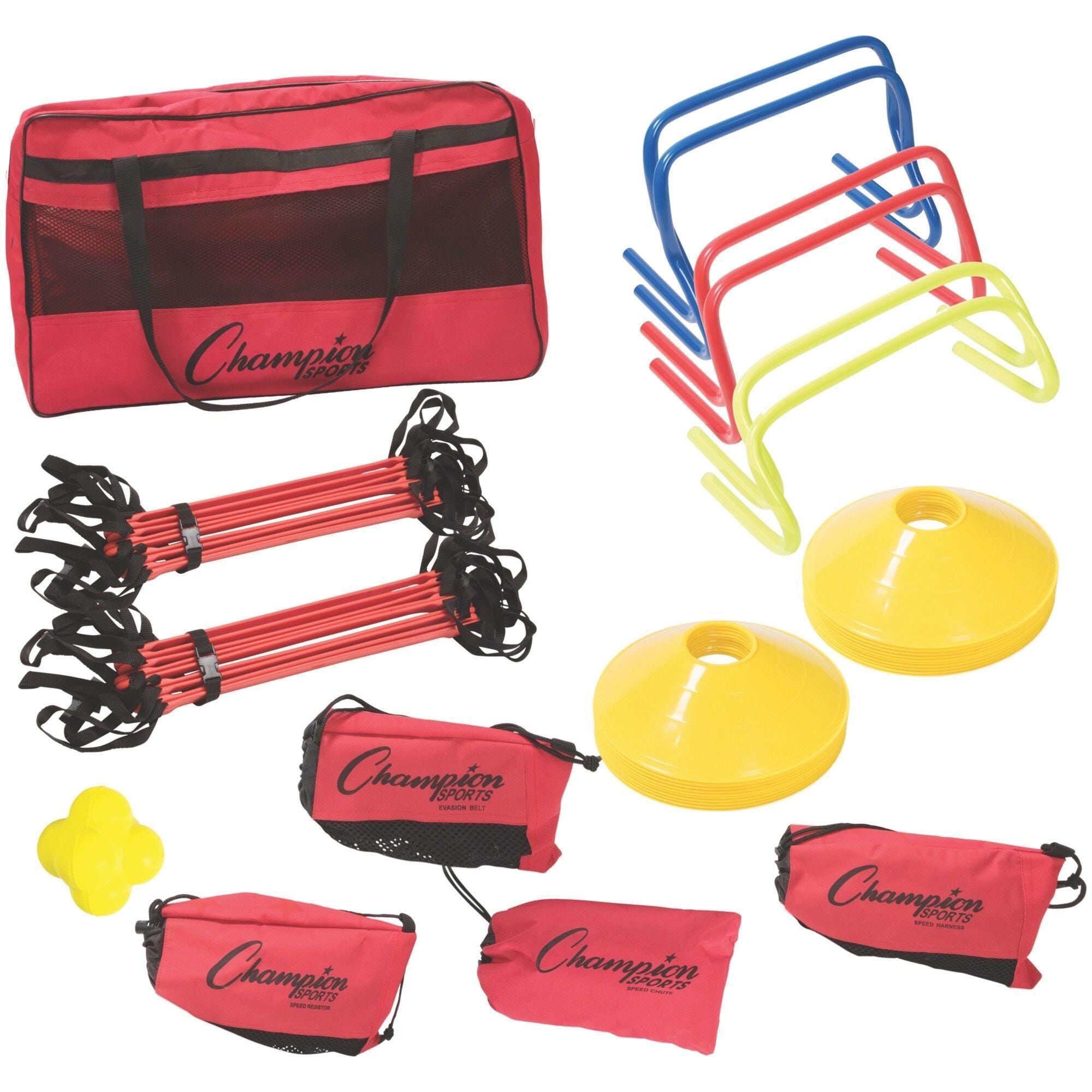 Champion Sports 24-Piece Speed Agility Kit 1363155