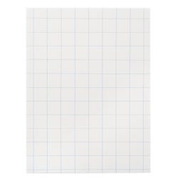 School Smart Graph Paper, 1 Inch Rule, 9 x 12 Inches, White, 500 Sheets 085476