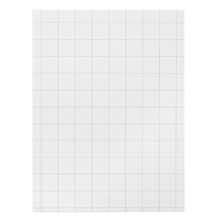 School Smart Graph Paper, 1 Inch Rule, 9 x 12 Inches, White, 500 Sheets