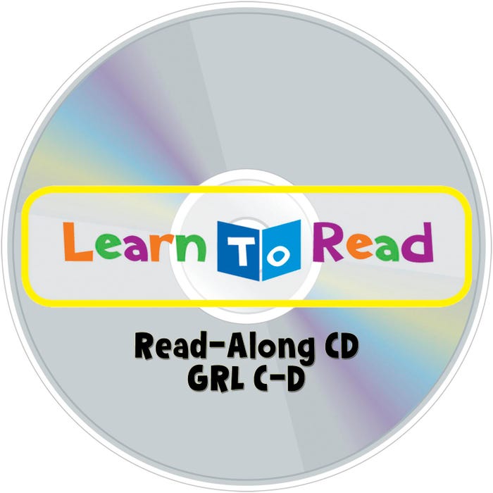 Creative Teaching Press Learn to Read-Along CD, Level C to D, Books Not Included