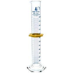 Eisco Labs Graduated Cylinder, Borosilicate Glass, 250mL