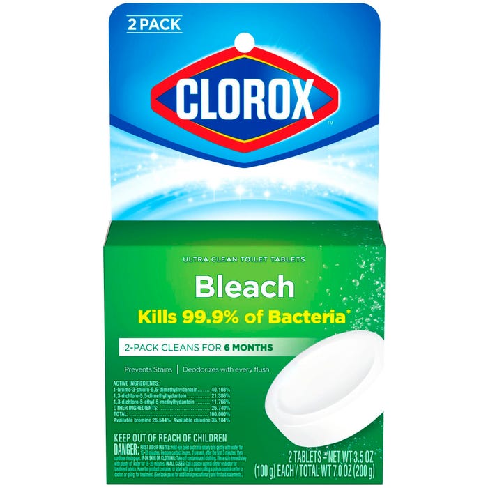 Clorox Automatic Toilet Bowl Cleaner, Case of 6