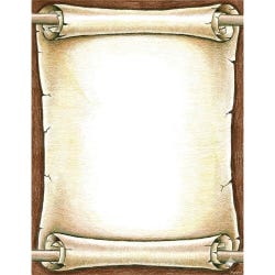 Royal Consumer Scroll Design Printer Paper, 8-1/2 x 11 Inches, 100 Sheets