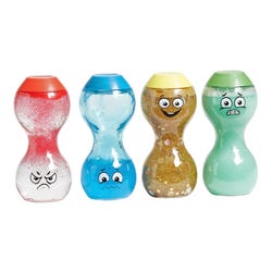 Hand2Mind Express Your Feelings Sensory Bottles, Set of 4, Item Number 2099709