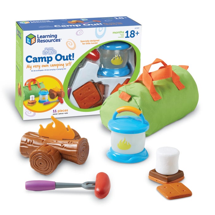 Learning Resources New Sprouts Camp Out! Set, 10 Pieces