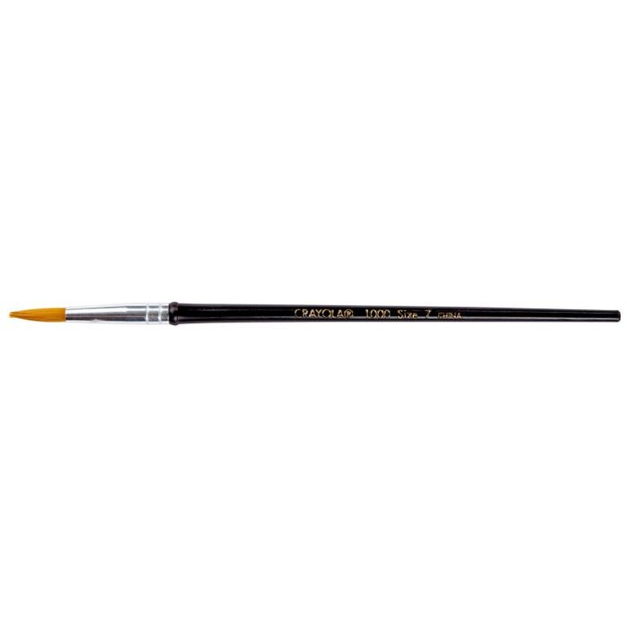 Crayola 1000 Taklon Watercolor Brushes, Round, Size 7