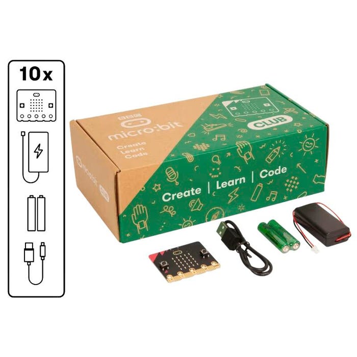 BBC micro:bit V2s Club, Pack of 10