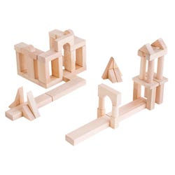 Guidecraft Unit Block Set B, Set of 56 1597186