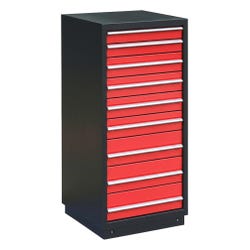 Grainger Stationary Modular Drawer Cabinets, 9 Drawers
