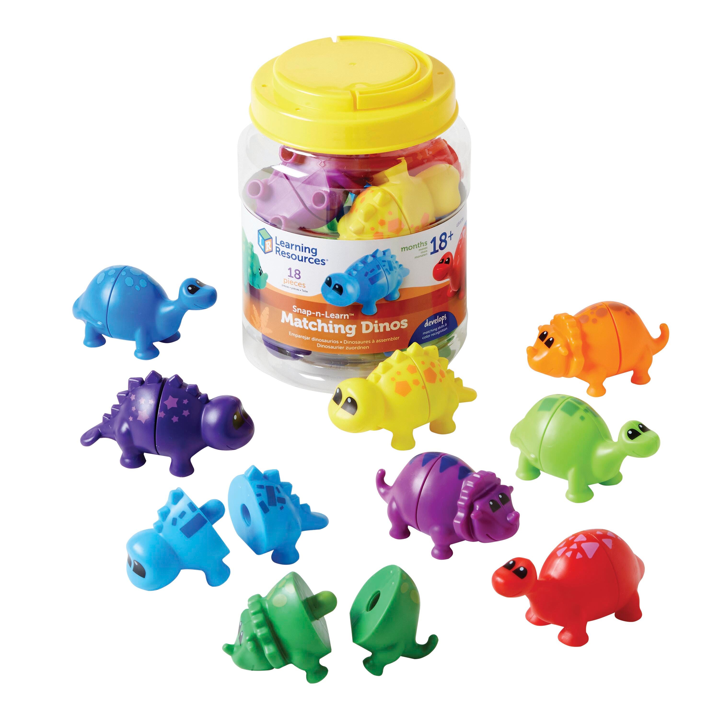 Learning Resources Snap-N-Learn Dinos 2135586