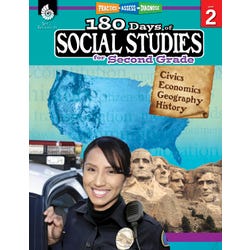 Shell Education 180 Days of Social Studies for Second Grade 2004729