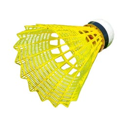 Image for Sportime Tournament Yeller Badminton Shuttlecocks, Yellow, Set of 6 from School Specialty