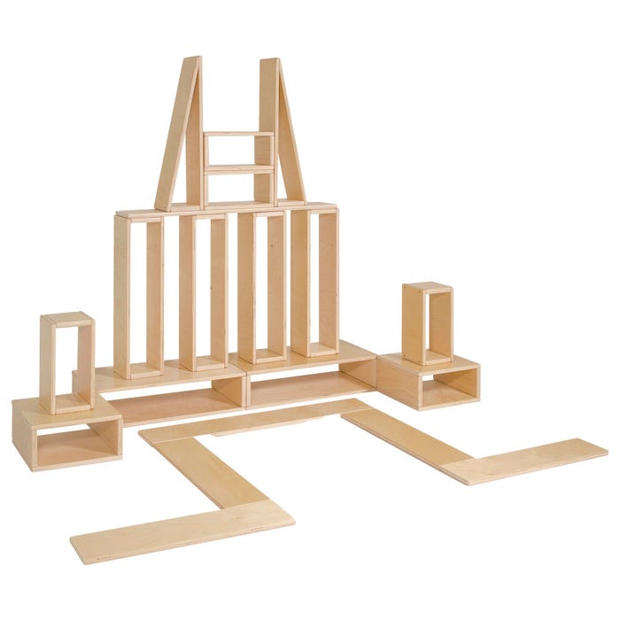 Finished Hollow Blocks, Standard Size, Set of 20