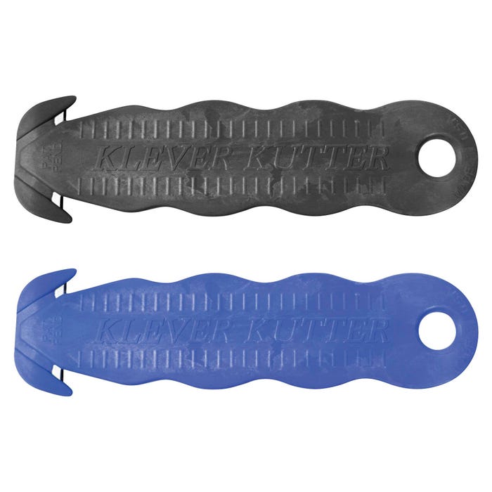 COSCO Steel Blade Plastic Handle Safety Cutter, Colors Vary