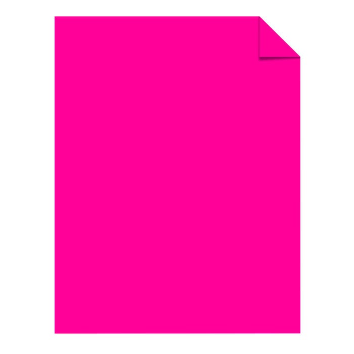 Astrobrights Colored Copy Paper, Fireball Fuchsia, 8-1/2 x 11 Inches, 24 Bond, 5000 Sheets