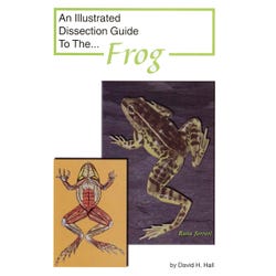 Frey Scientific Mini-Guide to Frog Dissection, Paperback, 16 Pages, Item Number 597024