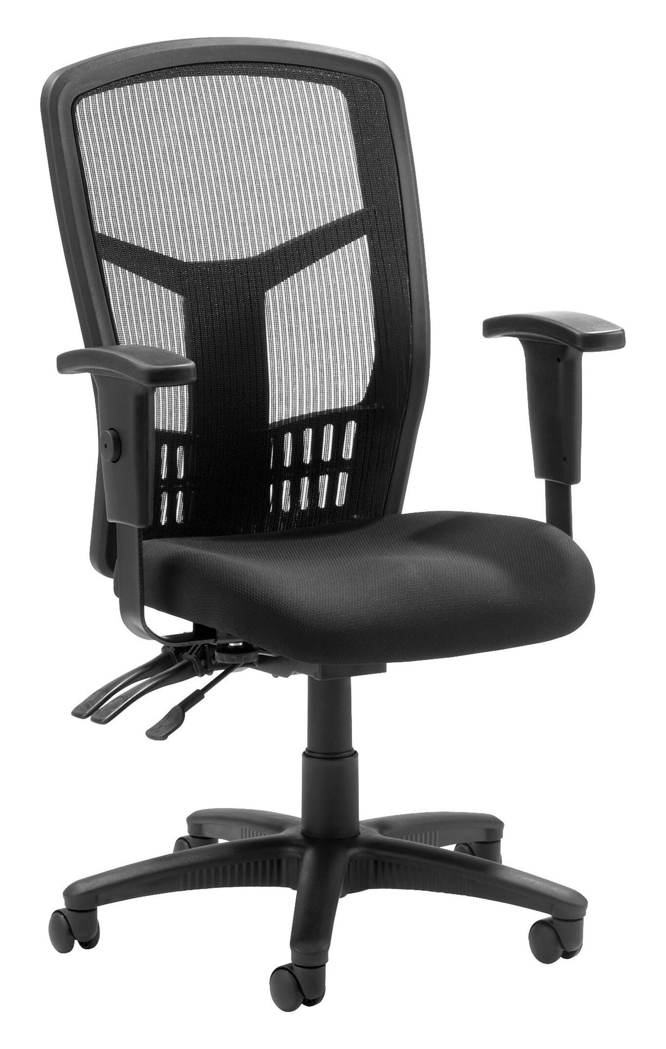 Classroom Select Deluxe Mesh Back Chair, 28-1/2 x 28-1/2 x 45 Inches, Black 1311517