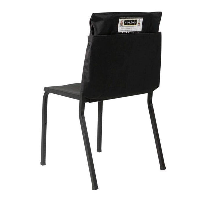 Seat Sack Chair Pocket, Adult, 19 Inches, Black