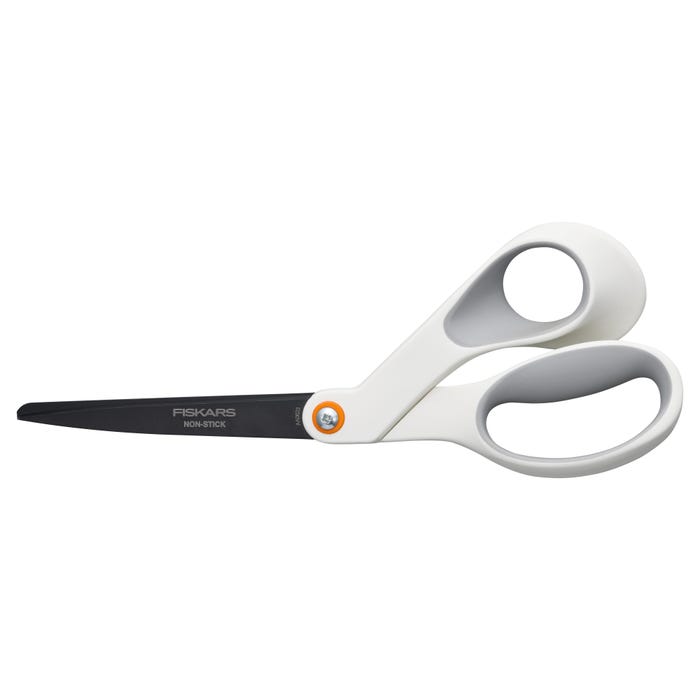 Fiskars Non-Stick Titanium Softgrip Scissors, 8 Inches