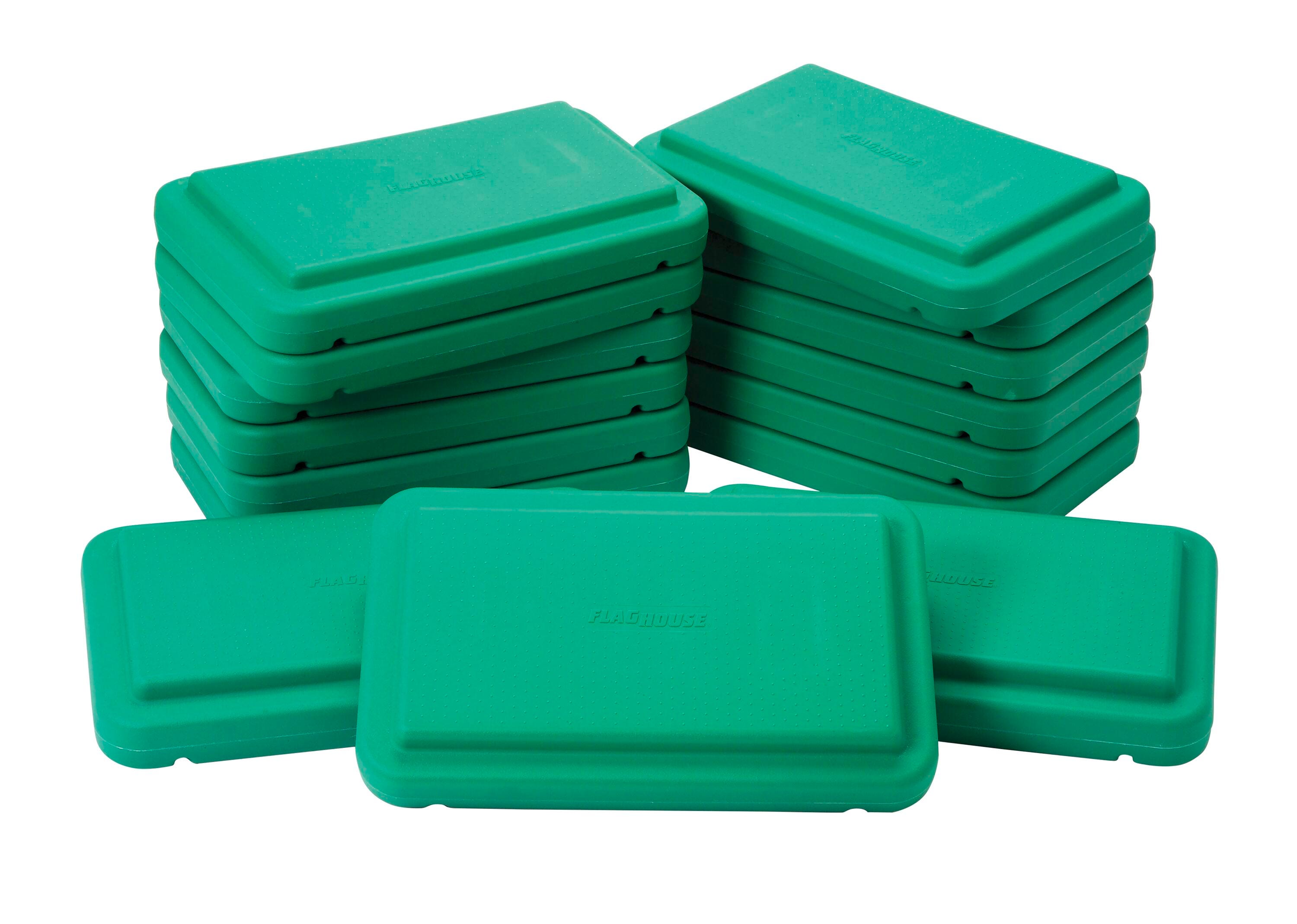 FlagHouse Fitness Step, 6 Inches, Blue, Set of 15 2123884