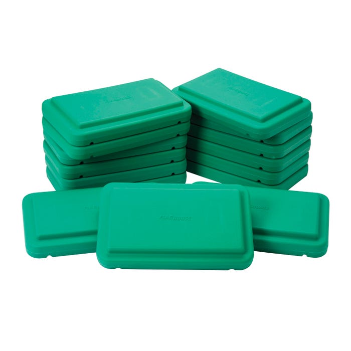 FlagHouse Fitness Step, 6 Inches, Blue, Set of 15
