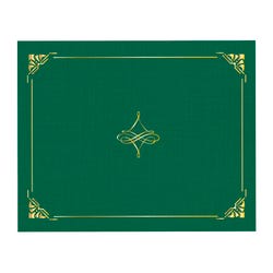 Geographics Art Deco Hunter Certificate Covers, Gold Foil, Pack of 5 2133523