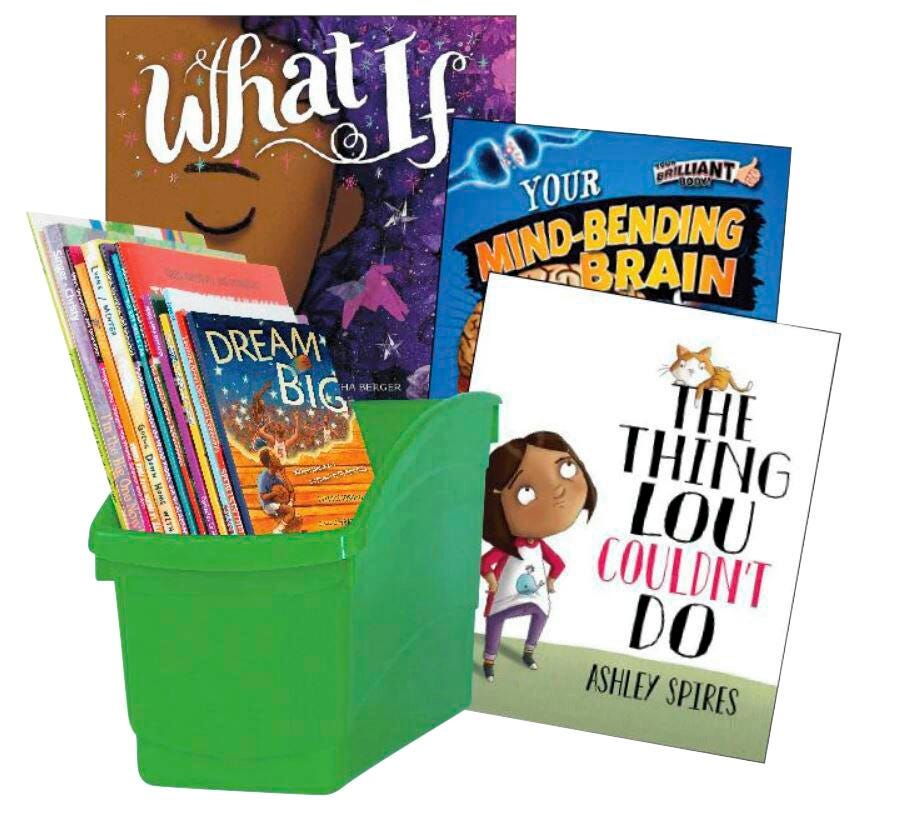 Achieve It! Growth Mindset And Mindfulness Thematic Book Box, Grades 4 to 5, Pack, Item Number 2096634