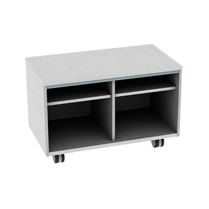 Fleetwood Designer 2.0 Cabinet, Four Cubbies, No Door, Magnetic Markerboard Back