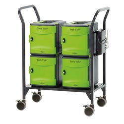 Copernicus Tech Tub2 Modular Cart for iPads for use with USB C 20W Adapter, Holds 24 Devices CA, Item Number 2087831