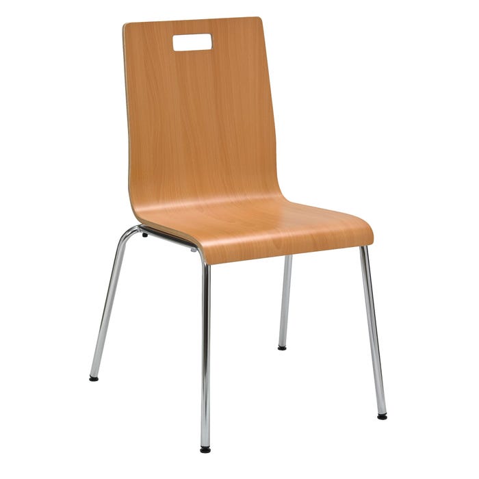 KFI 9222 Series Cafe Chair with Bentwood Shell