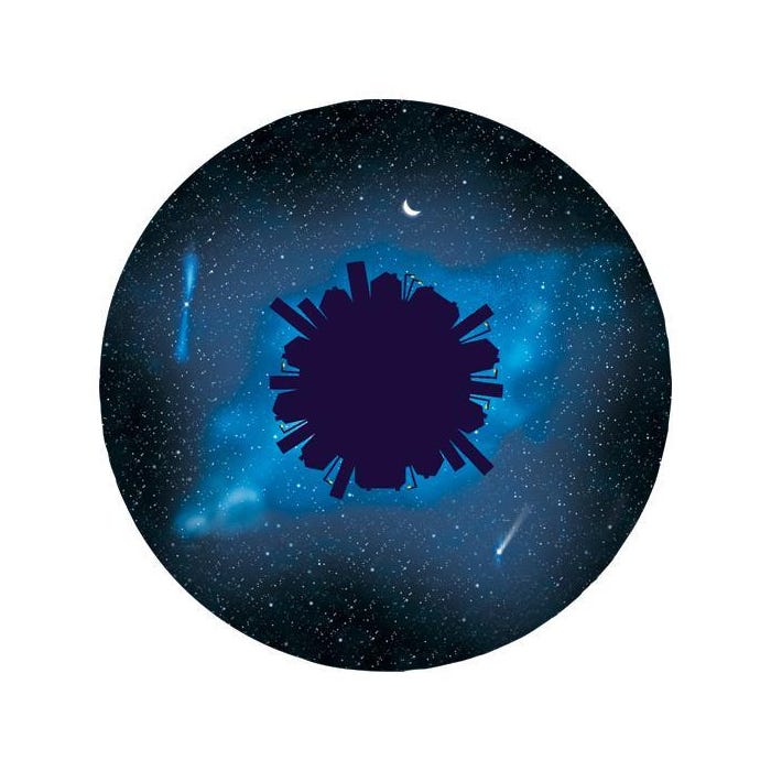 Snoezelen Magnetic Effect Wheel, Starry Sky