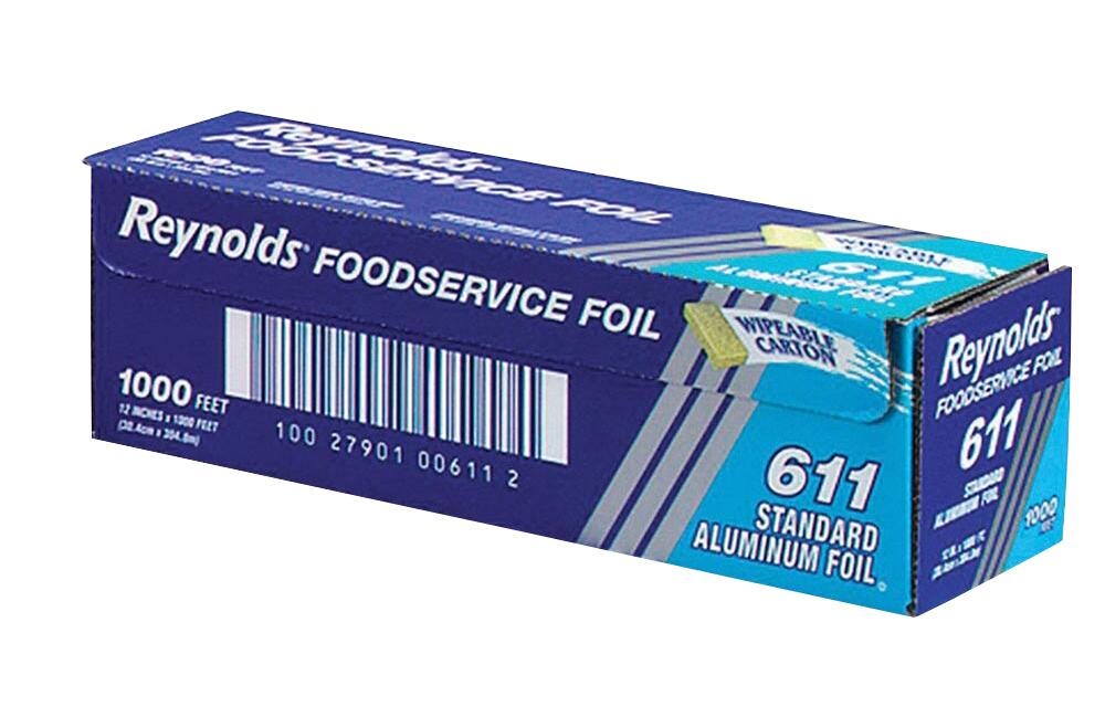Reynolds Standard Foil Paper Roll, 12 Inches X 1000 Feet, Silver