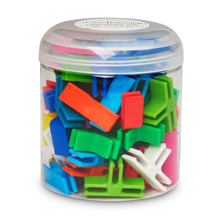 3DuxDesign Jumbo Connector Set, Assorted Colors
