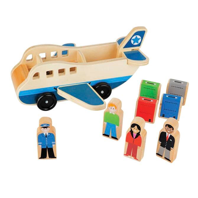 Melissa & Doug Wooden Airplane 2217809