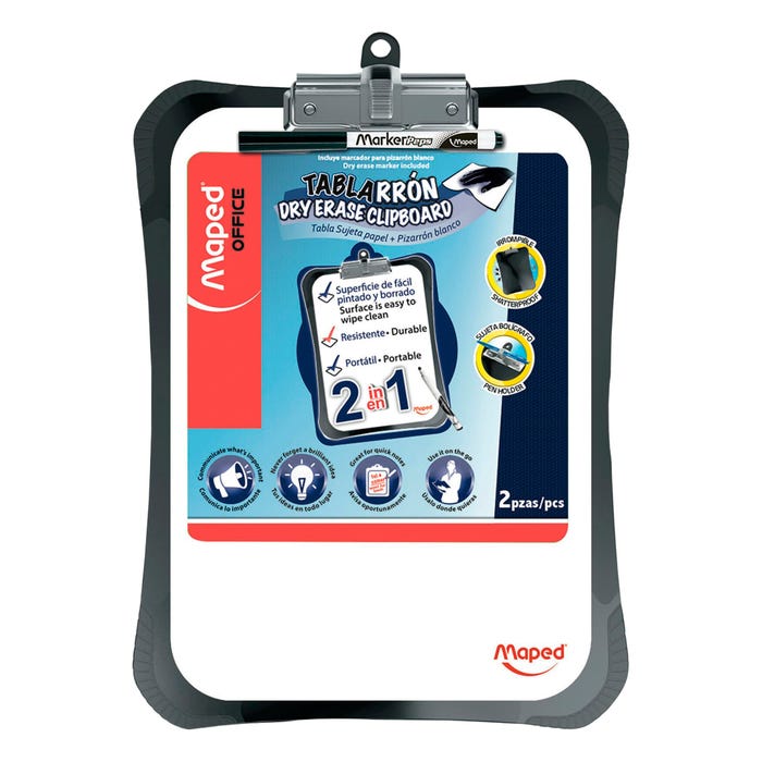 Maped Dry Erase Clipboard