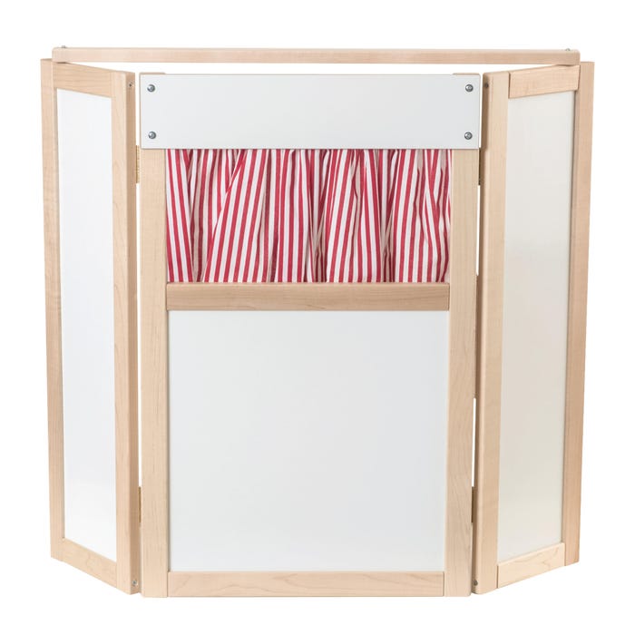 Childcraft Dry-Erase Tabletop Puppet Theater, 30-3/4 x 7-7/8 x 29 Inches