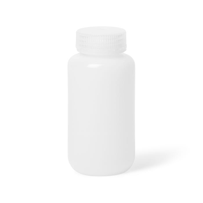 United Scientific UniStore Wide Mouth Reagent Bottles, HDPE, 250 Milliliters, Pack of 12