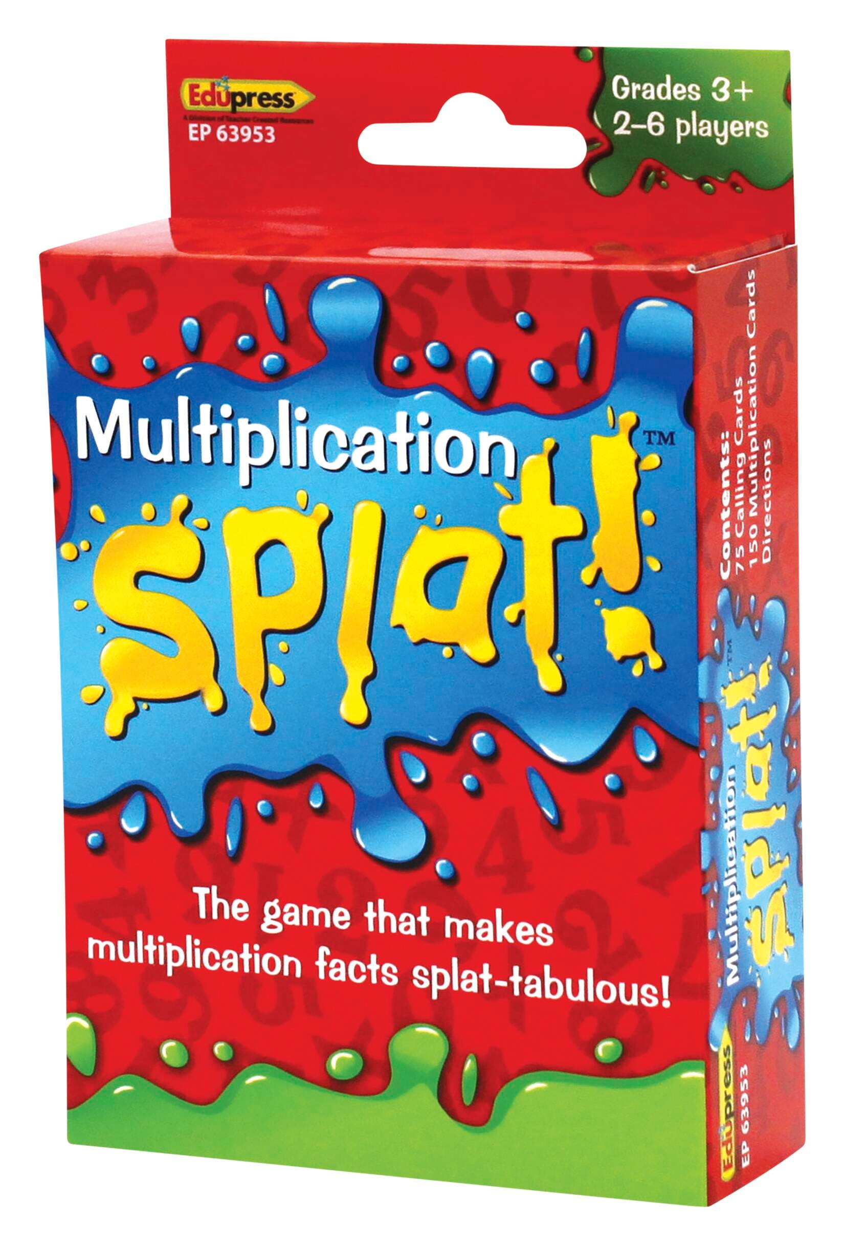 Teacher Created Resource Multiplication Splat! Math Game 2090552