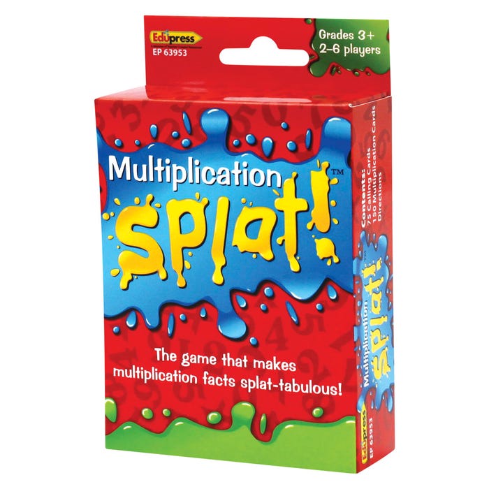 Edupress Multiplication Splat! Math Game