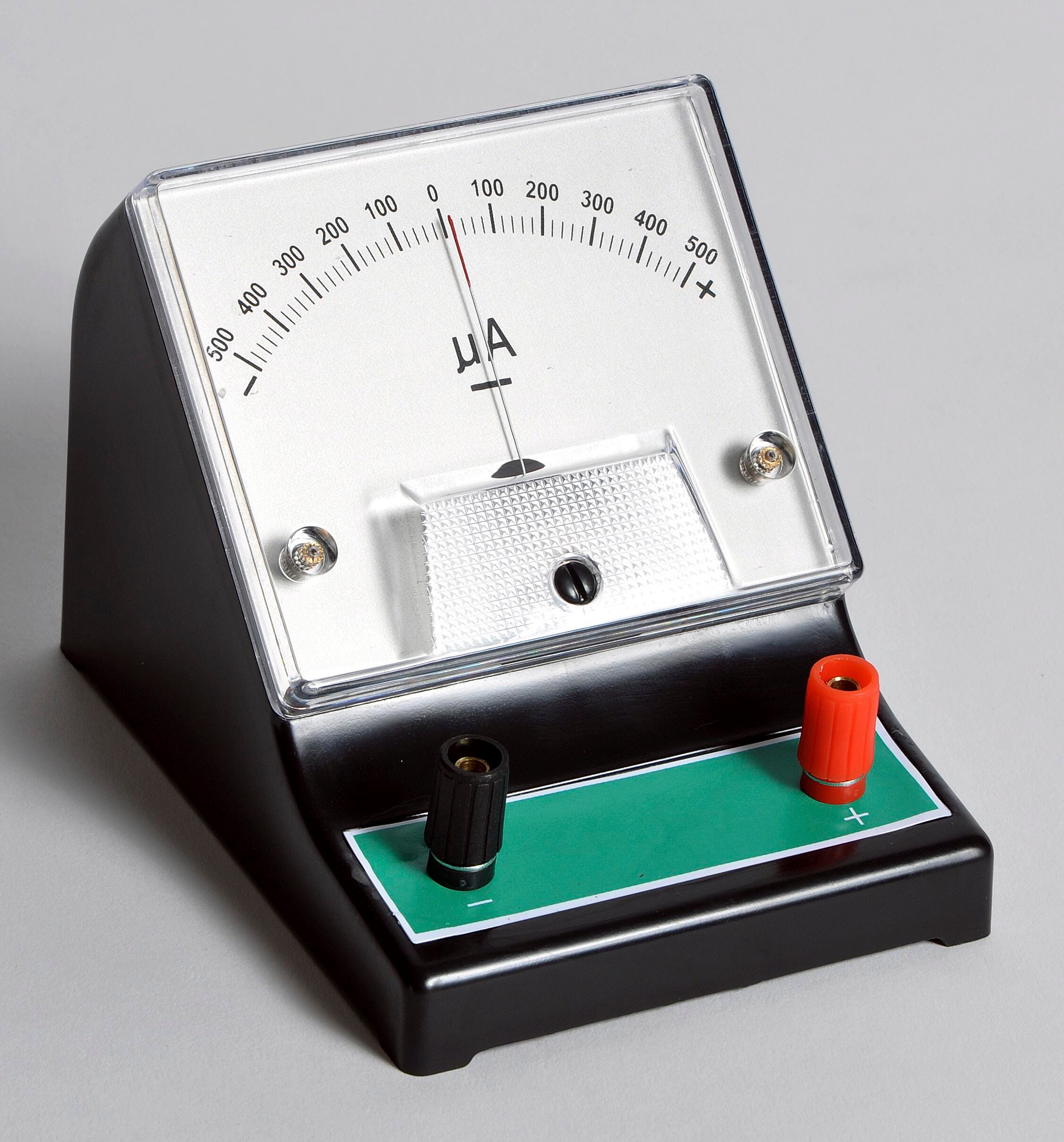 Image for Frey Scientific DC Galvanometer, +/-500-0-500µA (20µA) from School Specialty