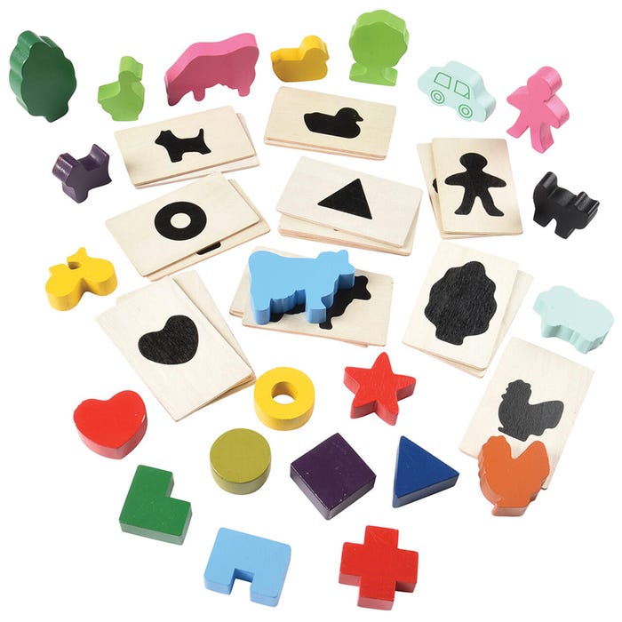 Marvel Education Shapes Feel and Find Tile Assortment Set, 44 Pieces