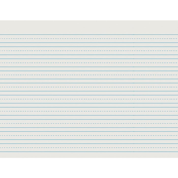 School Smart Skip-A-Line Ruled Writing Paper, 1/2 Inch Ruled Long Way, 11 x 8-1/2 Inches, 500 Sheets