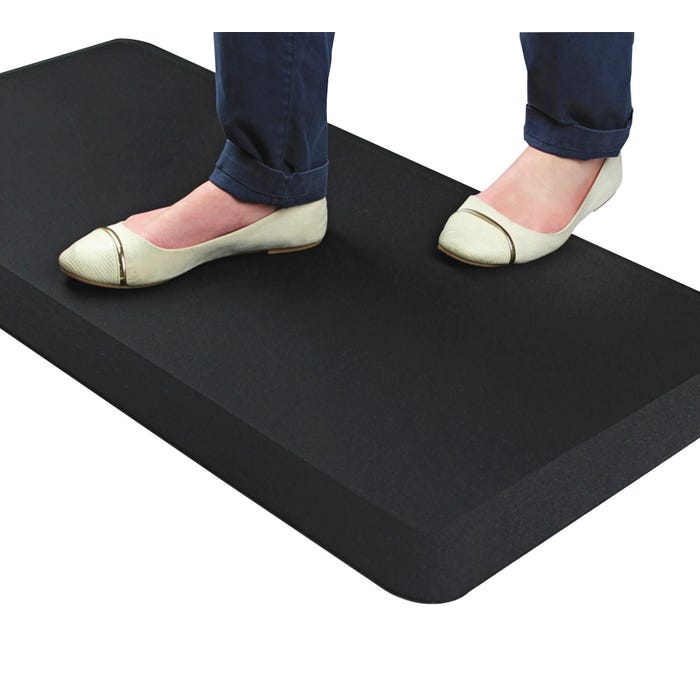 Floortex Anti-Fatigue Mat, 20 x 39 Inches, Black