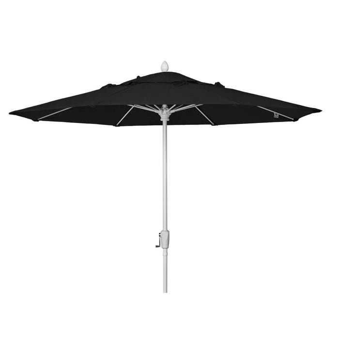 UltraSite Octagon Umbrella, Aluminum Post, Crank Lift, Grade A Fabric