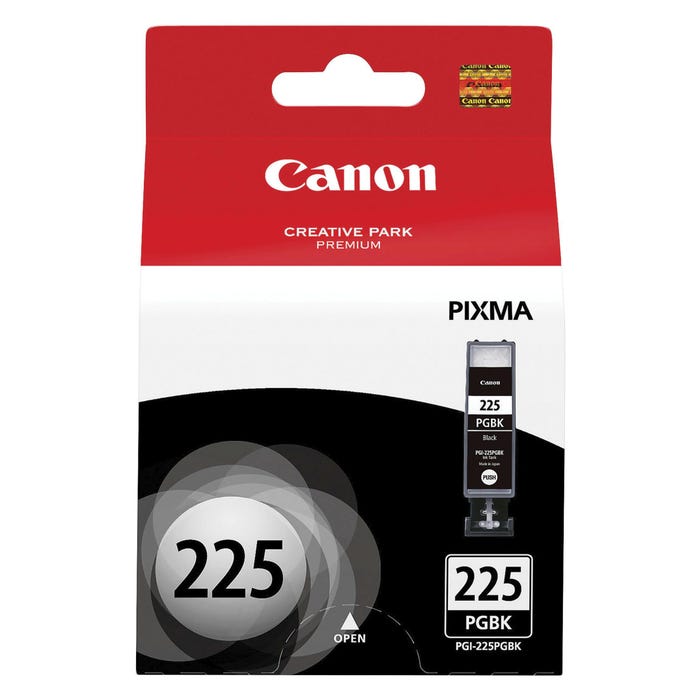 Canon Ink Toner Cartridge, PGI225BK, Black