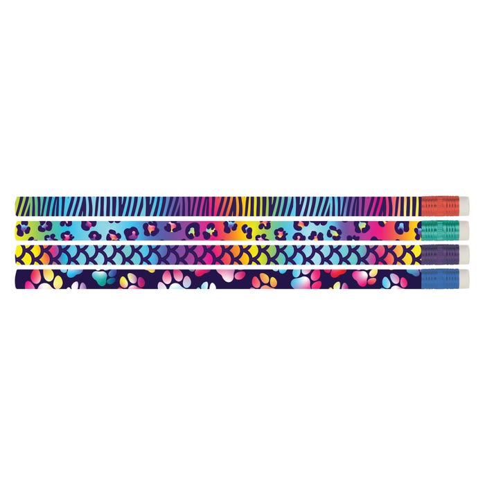 Musgrave Pencil Co. Animal Color Creations Award Pencils, Pack of 12