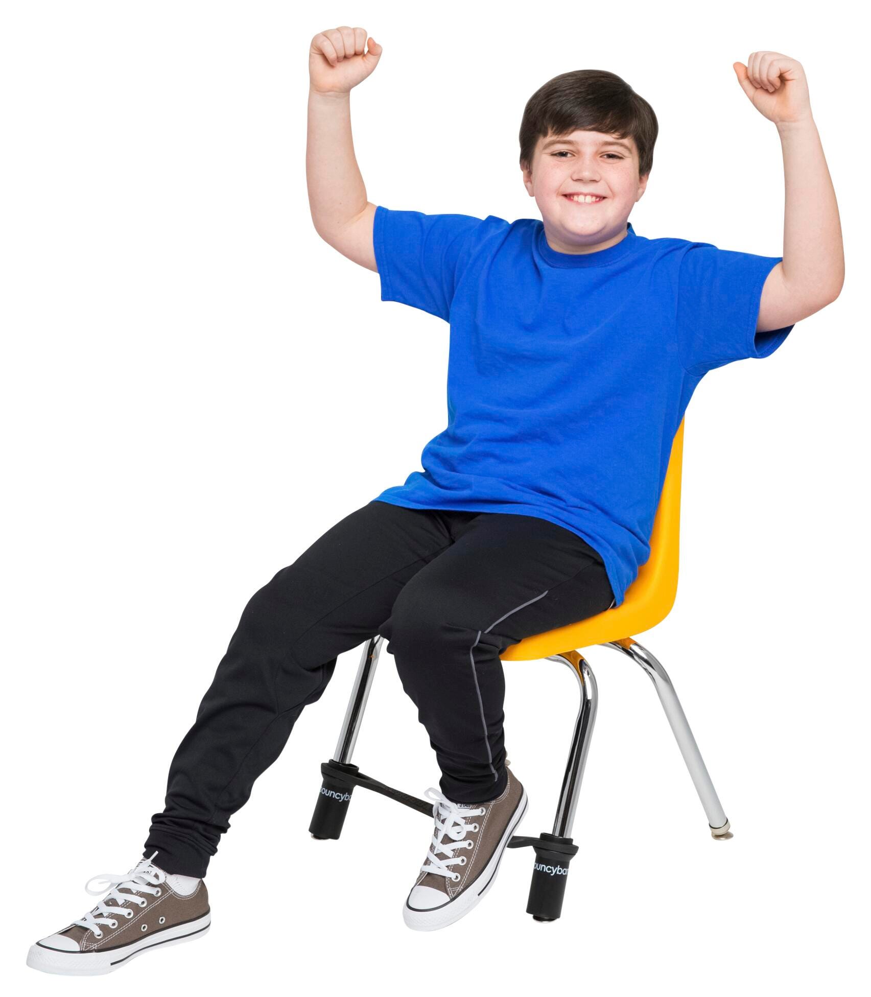 Bouncyband for Elementary School Chairs, 13 to 17 Inches, Black 2018456