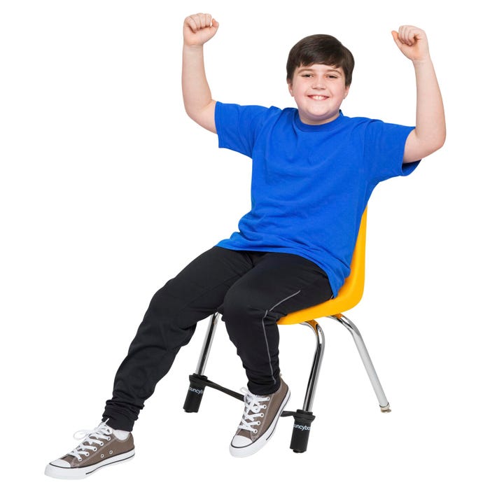 Bouncyband for Elementary School Chairs, 13 to 17 Inches, Black