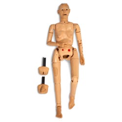 GERi Complete Auscultation Manikin 2.0 without iPad, Light Skin Tone