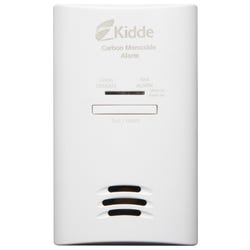 Kidde Fire Carbon Monoxide Alarm -- AC/DC Plug-In Detector, White, Item Number 2009765